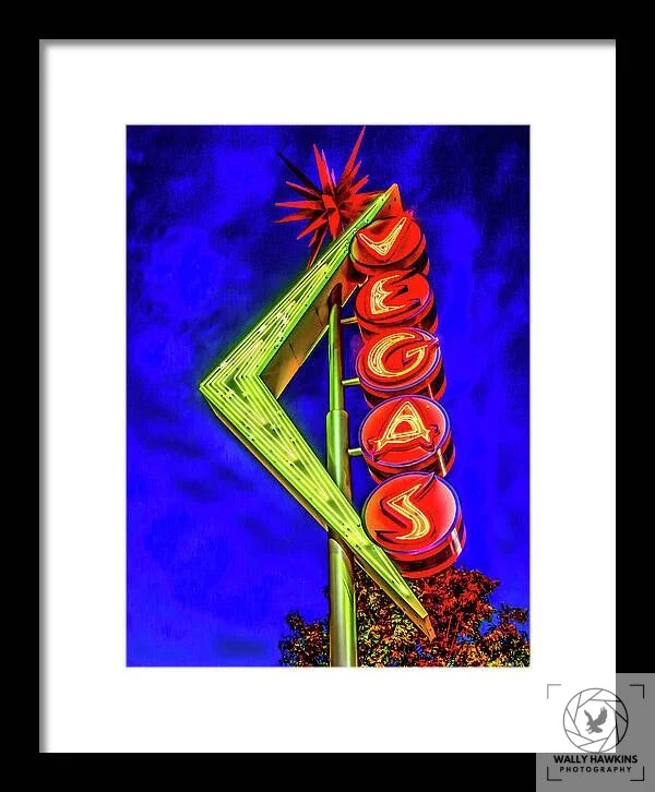 Vegas Motel - Framed Print Pixels