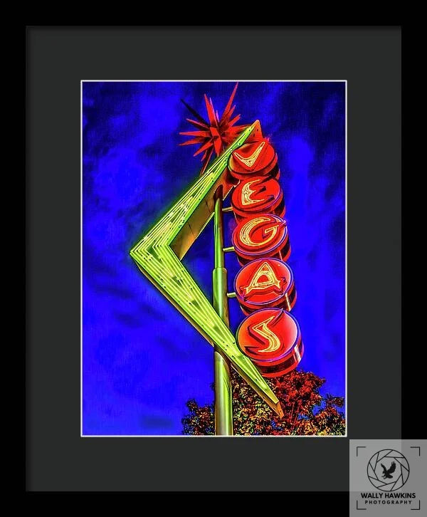 Vegas Motel - Framed Print Pixels