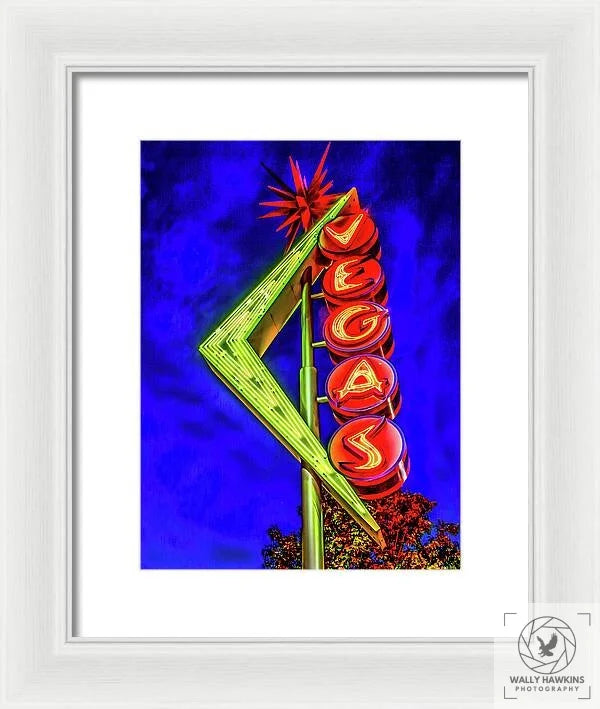 Vegas Motel - Framed Print Pixels