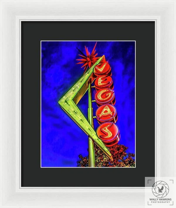 Vegas Motel - Framed Print Pixels