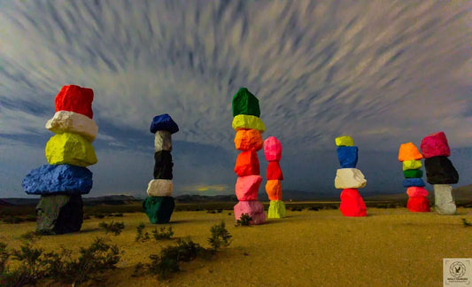 Clouds Over 7 Magic Mountains Wally Hawkins